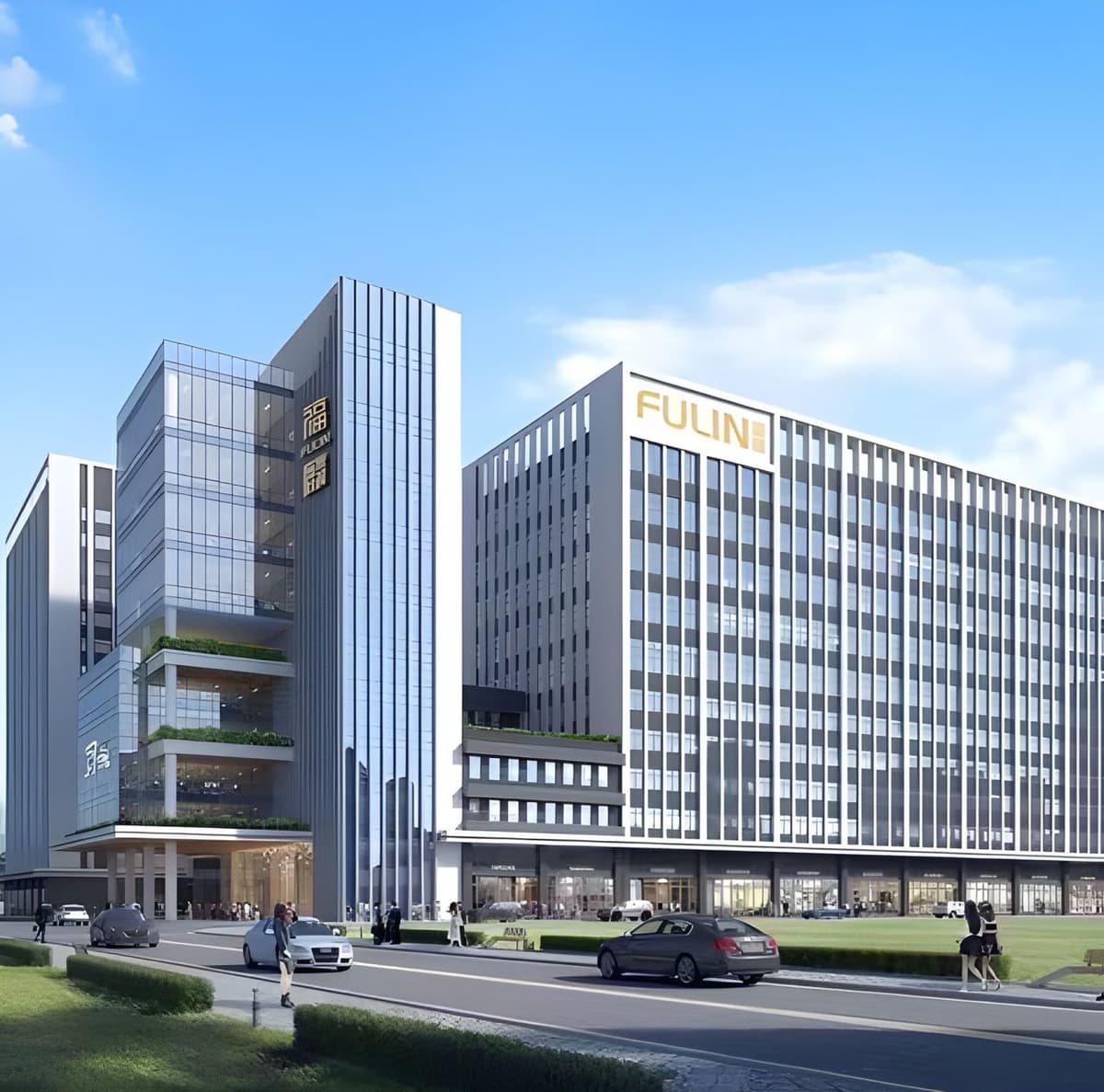 LED manufacturing facility in Zhongshan, China