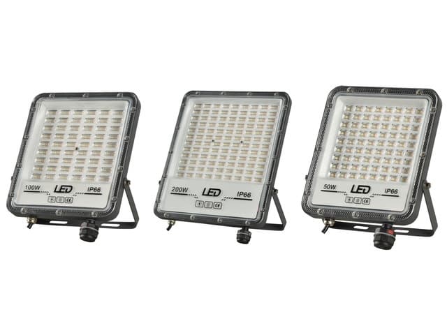 CCT First Version DOB flood light in three sizes